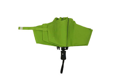 De Groene Mini Vouwende Paraplu van het glasvezelkader, Sterke Vouwende Paraplu
