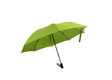 De Groene Mini Vouwende Paraplu van het glasvezelkader, Sterke Vouwende Paraplu