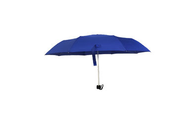 Het aangepaste Blauwe Vouwbare Kader van het de Stoffenaluminium van de Paraplu Super Lichte Pongézijde