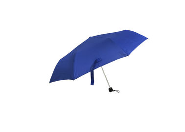 Het aangepaste Blauwe Vouwbare Kader van het de Stoffenaluminium van de Paraplu Super Lichte Pongézijde
