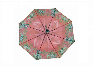 Bloem 21 Duim Vouwbare Paraplu 8 Sterke Stevig van het Ribben Rubber/Plastic Handvat