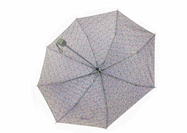 Polyester/Pongézijdestoffen Mini Vouwende Paraplu, Zelf Vouwende Paraplu