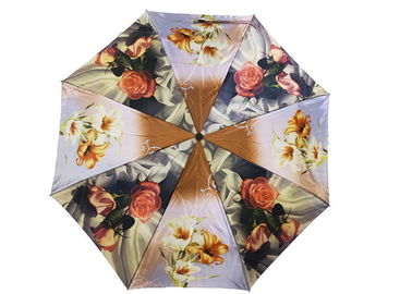 Compacte Rainmate-Paraplu, van de de Parapludouane van de Reiszon de Stof van het de Drukkensatijn