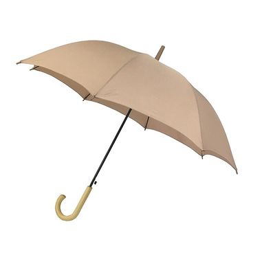 Het hete Verkopende u-van de de Schacht Klassieke Paraplu van het Ribbenmetaal Houten Handvat