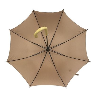 Het hete Verkopende u-van de de Schacht Klassieke Paraplu van het Ribbenmetaal Houten Handvat