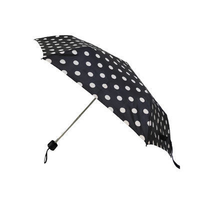 De openlucht Vouwbare Paraplu van de Metaalribben Aangepaste Polyester