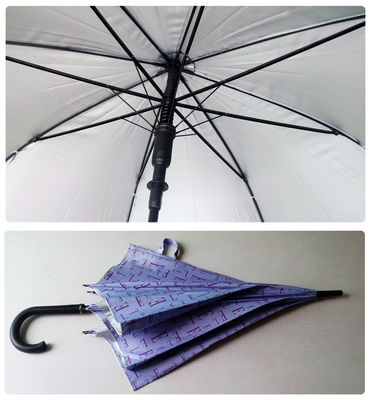 De auto Open Paraplu's van het Pongézijde Rechte Windgolf