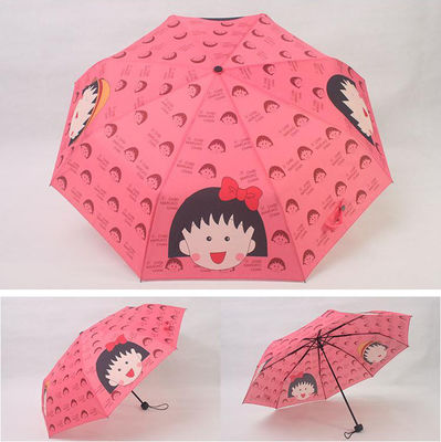 Heet verkoop Sakura Momoko Cute Children Umbrella Flodable-Paraplu voor Jonge geitjes