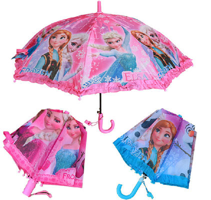 De leuke Paraplu van het Handvatdisney van PrinsesPrinting J voor Jonge geitjes