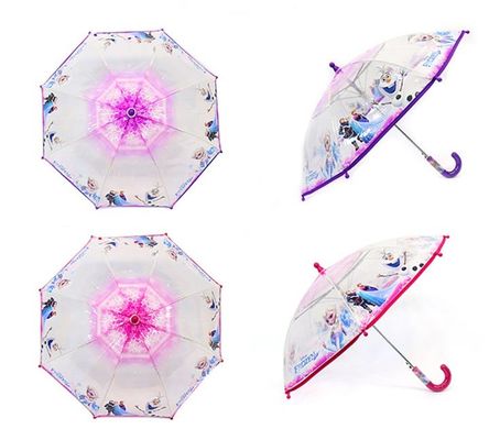 Disney die POE Jonge geitjes Compacte Paraplu met j-Handvat drukken