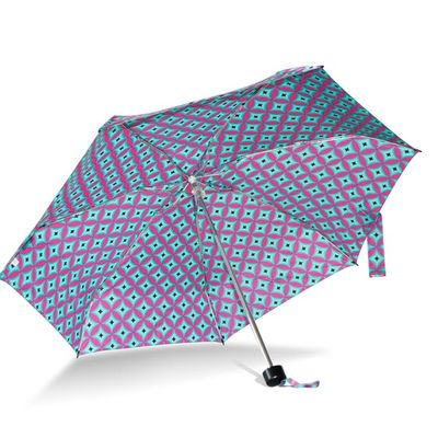 Lichtgewicht Plastic Handvat Vijf van PAHS Vouwbare Paraplu