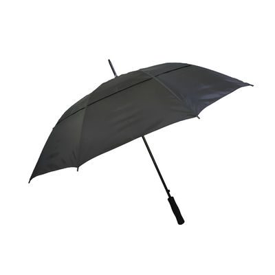 De auto Open Paraplu's van het Pongézijde190t Windgolf met Transparant paneel