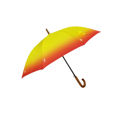 Paraplu van het de Pongézijde Hand Open Golf van de douane de Digitale Druk 190T