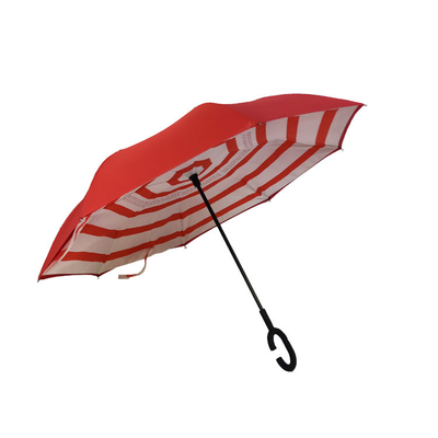 SGS van de de Stoffen de Dubbele Laag van de Douanepongézijde Omgekeerde Paraplu Omgekeerde