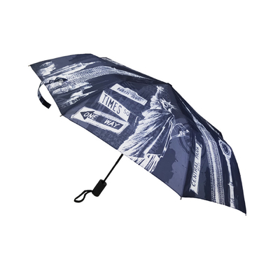 Digitale Vouwende de Parapluoem van de Druk21inch Pongézijde 190T 3