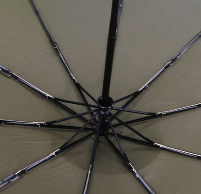 Glasvezelribben Automatisch openen en sluiten Paraplu Pas logo aan