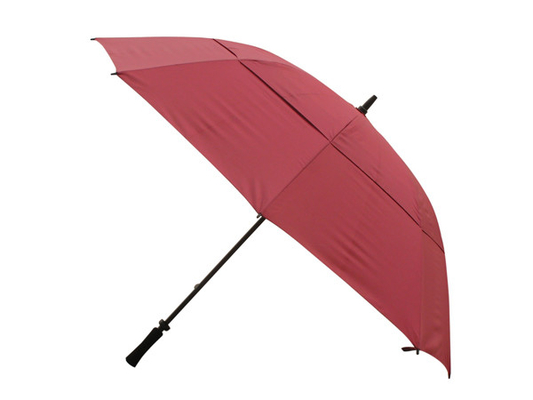 De aangepaste Dubbele Luifel van Logo Windproof Fiberglass Golf Umbrella