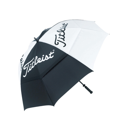 De aangepaste Dubbele Luifel van Logo Windproof Fiberglass Golf Umbrella