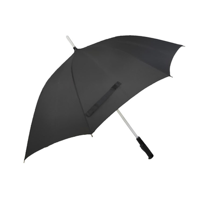 Standaardgrootte Handleiding Open LED Schacht Paraplu Met Winddicht Frame