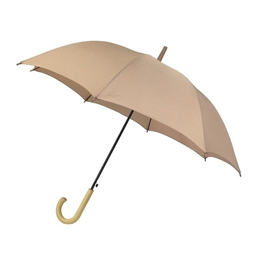 Plain Color Long Umbrella Auto Open Umbrella Long Design Gesloten Lengte 92cm