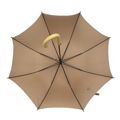 Plain Color Long Umbrella Auto Open Umbrella Long Design Gesloten Lengte 92cm