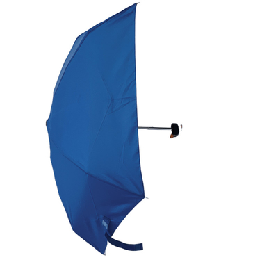 6 ribben Super Mini vouwcapsule paraplu met logo Groothandel met koffer
