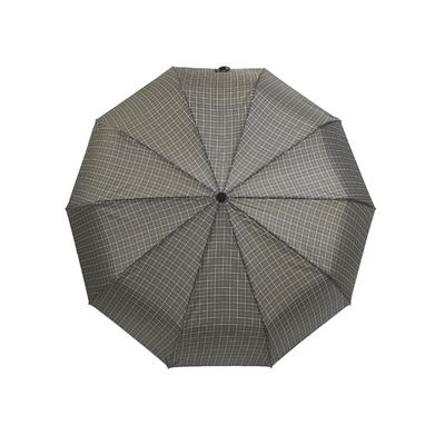Automatische drievoudige reisparaplu met verbeterde duurzaamheid van metalen as en glasvezel frame