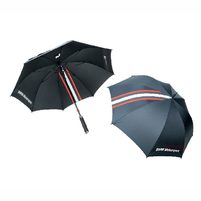 Gepersonaliseerde auto golf paraplu's met EVA handvat, nylon band.