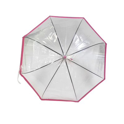 23 inch regen paraplu met transparante stof Highlight transparante paraplu