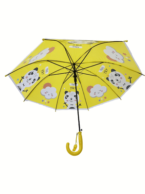 2025 New Design OEM 19 Inche Dome Katoen En Dieren Super Waterdicht Kinderparaplu POE PVC