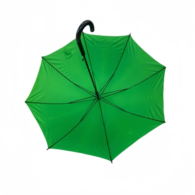 Metalen glasvezel frame 23 inch rechte paraplu's 190T Pongee stof materiaal inbegrepen