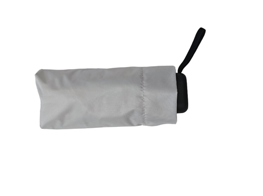 5-voudige compacte golfparaplu 19 inch UV50+ zilver gecoat