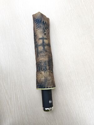 LED-verlichting Automatisch open/sluit veiligheidsparaplu met reflecterende band voor nachtzicht