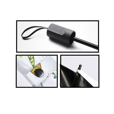 8 ribben Compact vouwde paraplu met automatisch open sluiten en zelf stof zak voor lichtgewicht regen bescherming