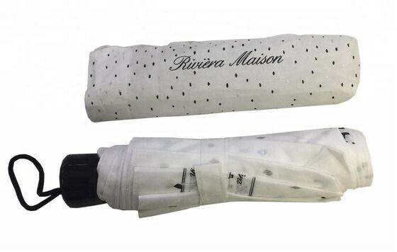 Gevouwen lengte 11 inch Automatische reisparaplu met open diameter 105cm en handmatige open en dicht besturing om de dekking te garanderen