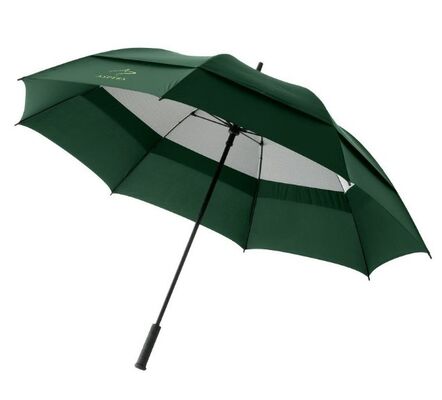 Golfparaplu met metalen en glasvezel baleinen, 32 inch brede dekking met EVA handvat, geschikt voor relatiegeschenken en buitenactiviteiten