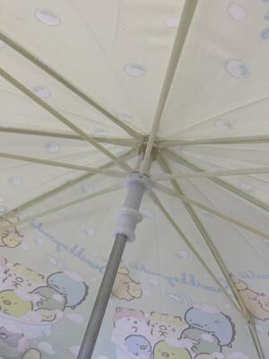 Veilige Ronde Tips Waterdichte Kinderparaplu met 8 Ribben voor Kinderen Regenbescherming