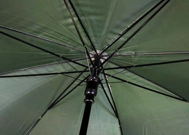 23 duim 8 Kader van het de Paraplu UV Met een laag bedekte Metaal van het Ribben het Auto Open Houten Handvat