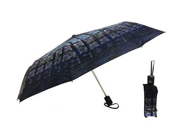 Paraplu van de wind de Bestand Automatische Reis 21 Duim8k Bedrijfs Compacte 3 Vouwbare Vouwen