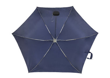 Het UV Creatieve de Paraplu van de reiszak Hand Openings Vouwen met het Schuimgeval van het Giftgeval
