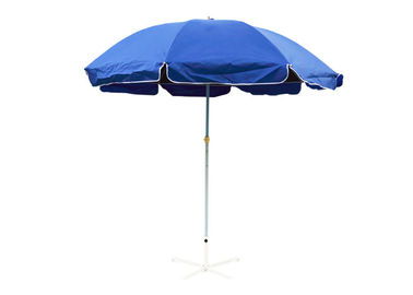 De zon beschermt Intrekbare Strandparaplu, de Paraplu van de Zonschaduw voor Strand Twee Lagen