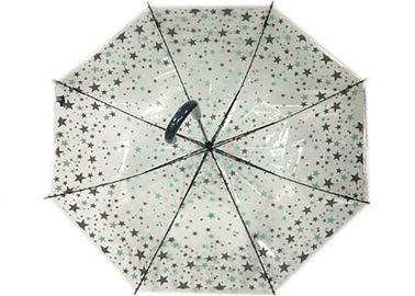 23 de“ Auto Open POE Transparante Regenparaplu paste Creatief Parapluontwerp aan