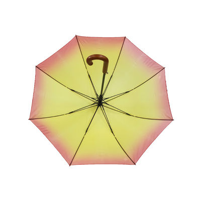 8 Paraplu van het het Handvat Compacte Golf van glasvezelribben de Rubber