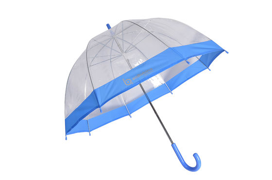 POE van de koepelvorm Paraplu van de Stoffen de Transparante Regen