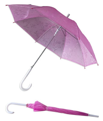 8mm Paraplu's van het de Jacquard de Windgolf van de Metaalschacht voor Mensen