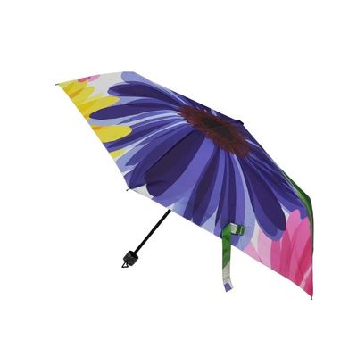 SGS Metaalribben Drie Vouwende Paraplu met het Winkelen Zak