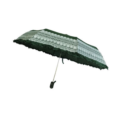 Auto Open Hand dicht 98cm 21 " *8K 3 Vouwenparaplu voor Dame