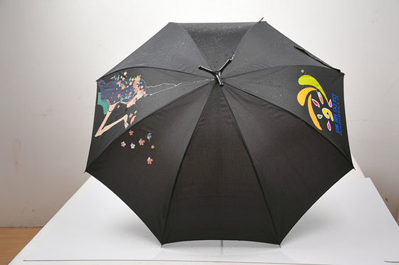 De unieke de Kleuren Veranderende Paraplu van de Ontwerpdouane met past Drukken aan