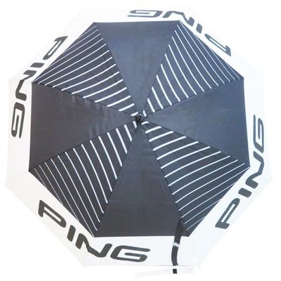 Wind het Golfparaplu's van de twee Lagenpolyester 27 Duim
