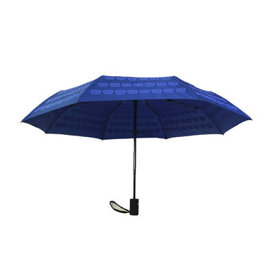 Mini Windproof 21 de Vouwende Paraplu van de Duimpolyester 190T 3 voor Reis